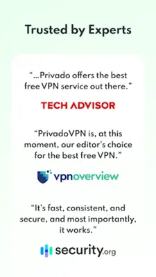 PrivadoVPN - Best VPN & Proxy android App screenshot 3