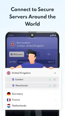 PrivadoVPN - Best VPN & Proxy android App screenshot 6